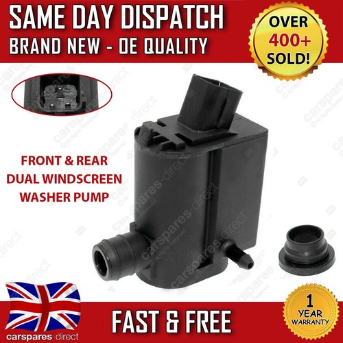 FOR HYUNDAI i20 / i30 / i40 2011ON FRONT & REAR DUAL WINDSCREEN WASHER