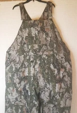 Yukon Gear Camo Overall Men’s 2XL Cotton Duck Shell Polyester Lining Insulated
