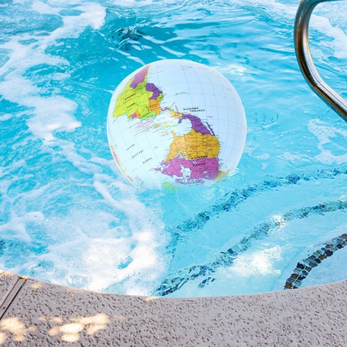 12 Pcs Inflatable Globe Beach Ball Banquet for Outdoors Balls Pool - Zdjęcie 12 z 12