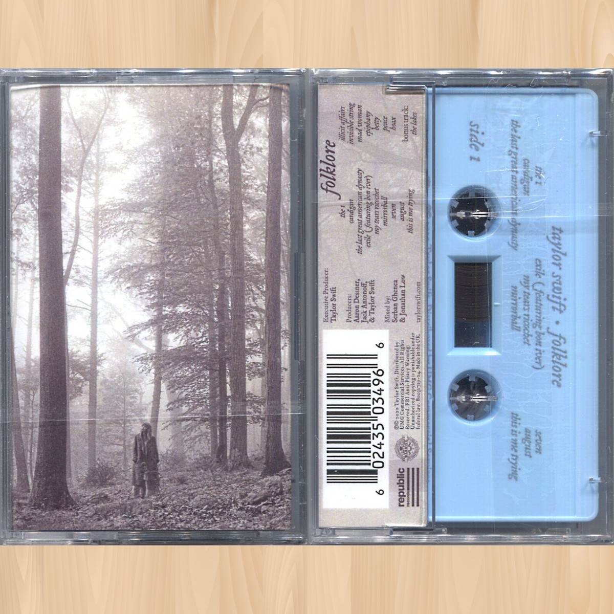 TAYLOR SWIFT folklore “in the trees