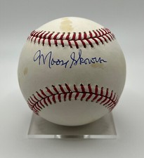 Bill Moose Skowron Signed OMLB Rawlings Baseball New York Yankees