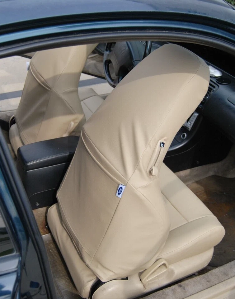 PARA HONDA PRELUDE IGGEE S 1992-1996 FUNDAS DE ASIENTO DE CUERO AJUSTE PERSONALIZADO 13 COLORES Foto 4 de 4