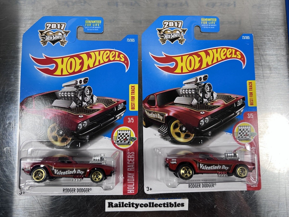 Hot Wheels Holiday Love Valentine's Day RODGER DODGER Heart