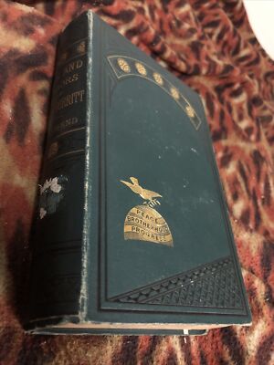 Life And Labours Of Elihu Burritt HC 1879 Peace, Brotherhood, Progress