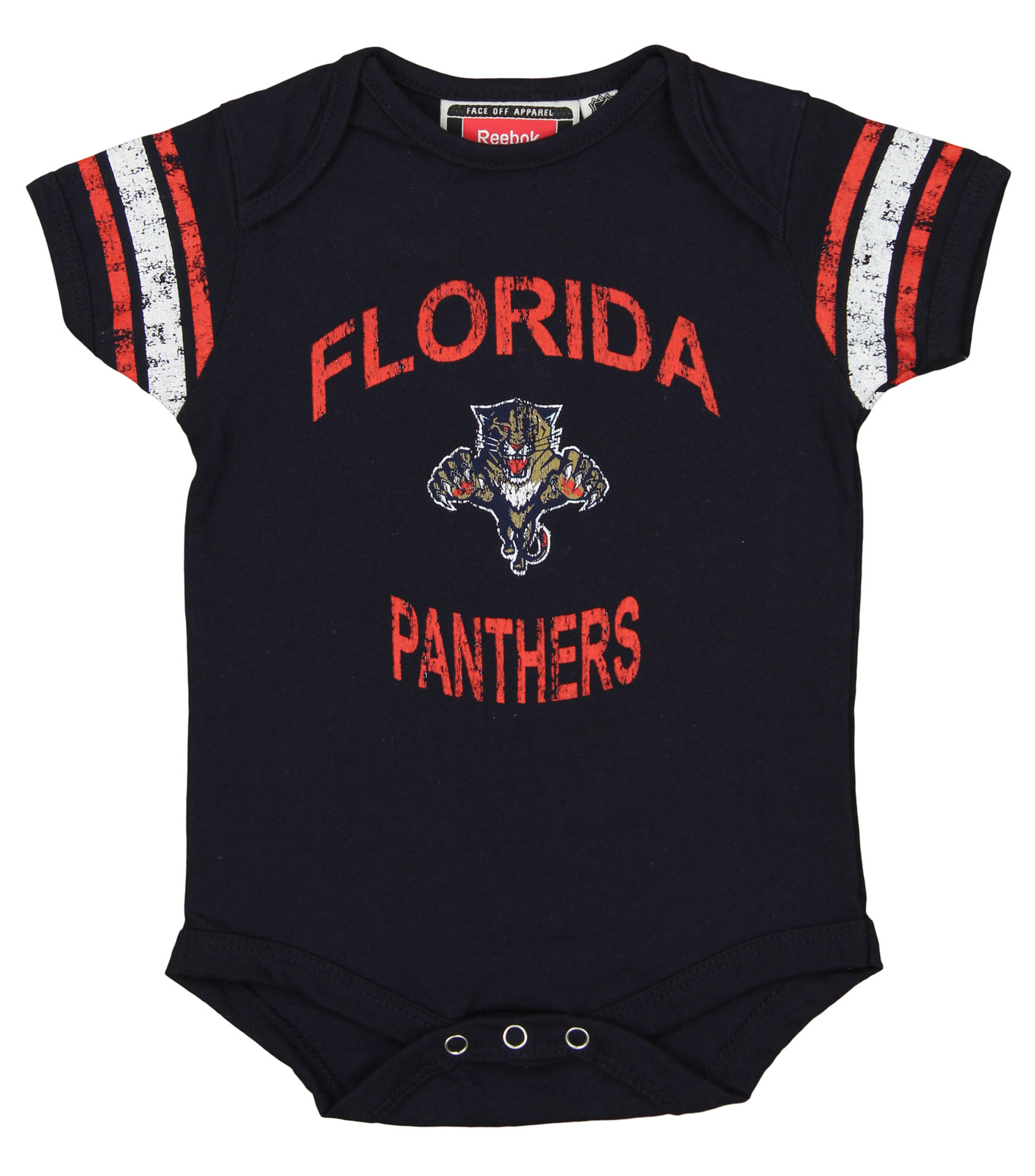 Reebok NFL Football Infant Carolina Panthers, Складывающийся ползунок, темно-синий