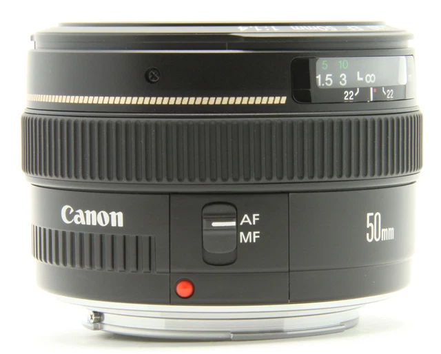 Canon f/1.4 Lenses 50mm Focal