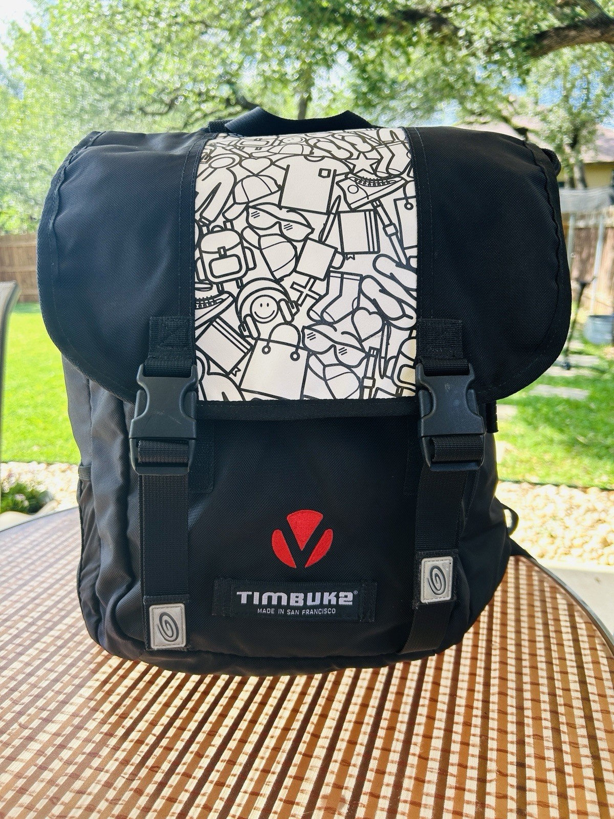 Black Messenger Style Laptop Bag