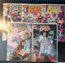 Silver Surfer Black #1 2 3 45 (2019) Origin Galactus Surfer combined ship