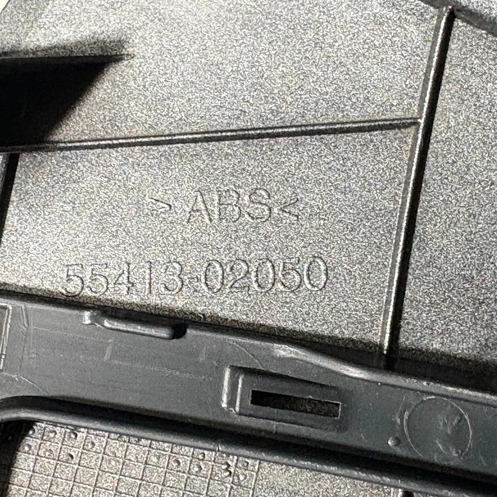 Toyota Auris trim moulded 55413-02050 ABS marking