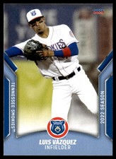 2022 Luis Vasquez Choice Minor League Rookie Card Cubs Tennessee Smokies