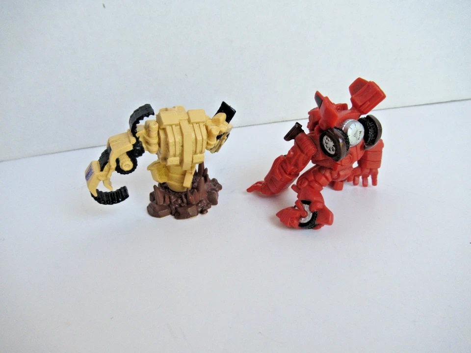 2 figuras Transformers Robot Heroes 2" Mudflap y Rampage Hasbro 2008 Foto 2 de 2