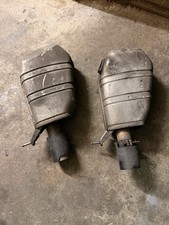 11-18 BMW 6 SERIES F06 640D N57 EXHAUST BACK BOX RIGHT AND LEFT SIDE