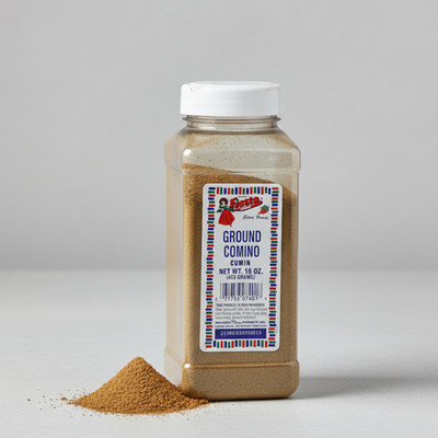 Bolner's Fiesta Ground Comino Cumin 16 oz Bottle Texas Style Mexican Seasoning