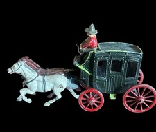 Vintage JOHILLCO Miniature, WILD WEST STAGE COACH