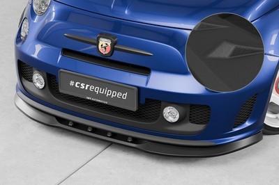 Cup Spoiler Lippe Front Ansatz Schwert für Fiat 500 Abarth 595 CSL490