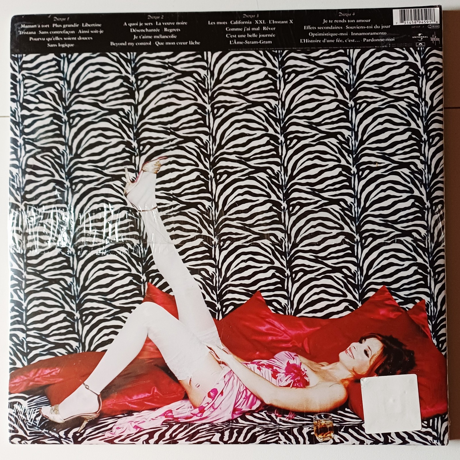 Mylene Farmer "Les Mots - Best Of", Vinyl 4 x LP 33t, 2001 Neuf Sealed Blister  2