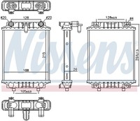 Nissens MotorküHler WasserküHler 60372 FüR Audi VW Seat Skoda A3 TT A1 Golf BE1