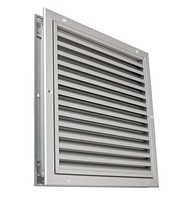 LüFtungsgitter LG-3030 Doraa Lamellengitter Alu 335 X 335 Mm Zuluft Abluftgitter