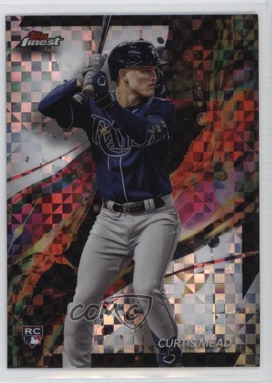 2024 Topps Finest Common Checkerboard Refractor Curtis Mead #78 Rookie RC 13fz