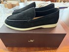 Miramonti Black Size 46 Venetian Loafers Compare To Loro Piana — photo 1