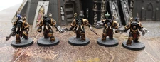 5x Chaos Terminators, Well Painted, ID#2891