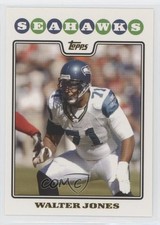 2008 Topps Gold Foil Walter Jones #279 HOF 0q3