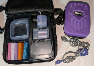 Intec Nintendo Game Boy Advance Cases, AC Adapt, Link, Batt Pack, Screen & More
