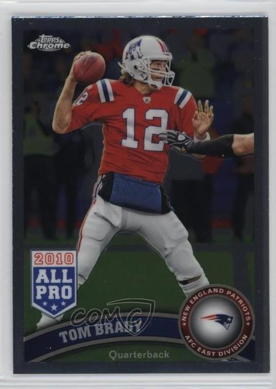 2011 Topps Chrome Tom Brady #20 k1k