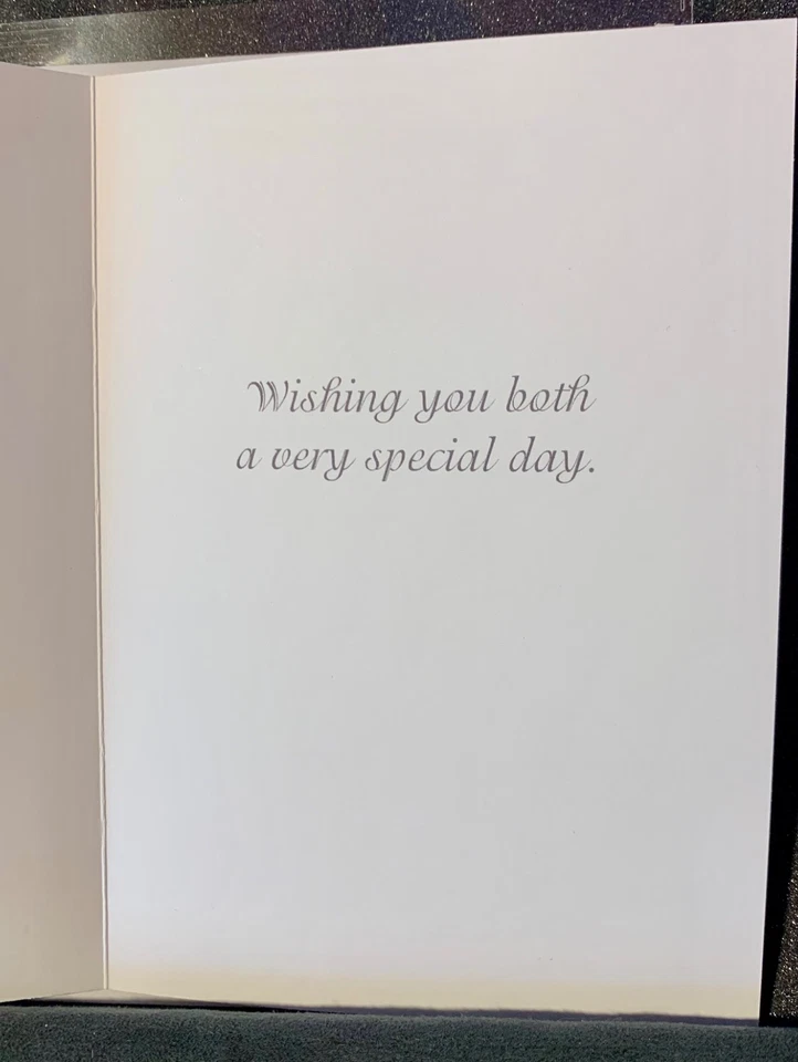 Happy Anniversary Greeting Card Beautiful Pearl Decoration! - Image 2 of 3