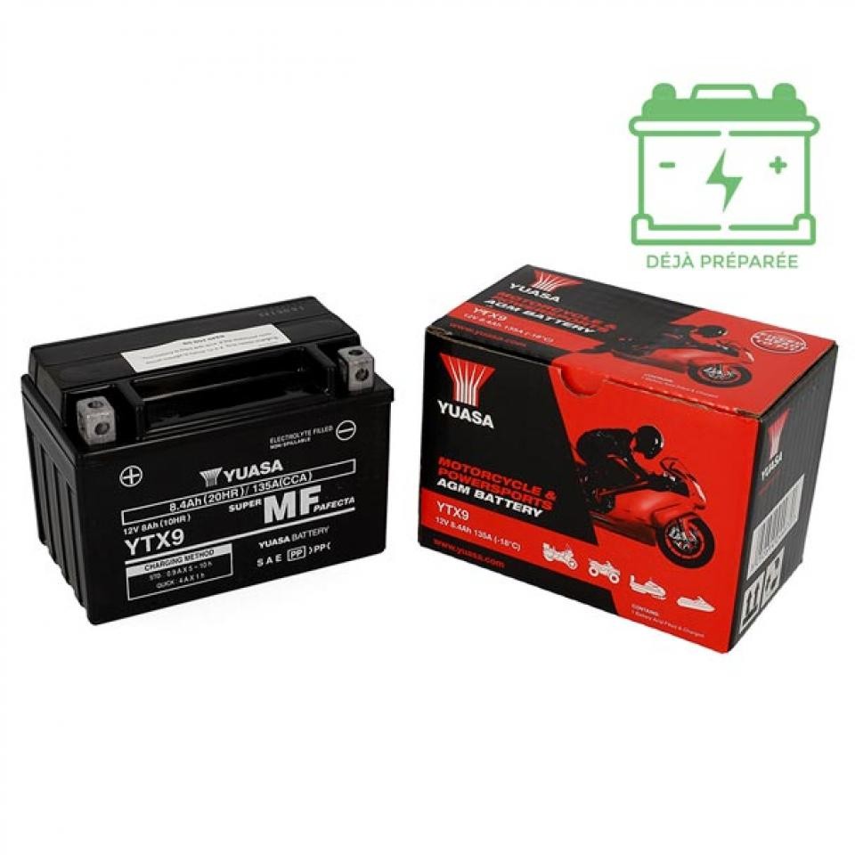 Batterie étanche Yuasa YTX9-BS 12V à forte puissance KTM