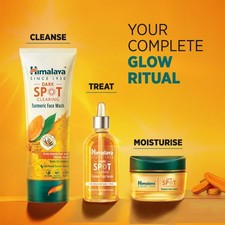 Himalaya Turmeric Dark Spot Clearing Kit - Face Wash  Serum  Cream - Glow Set
