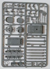 15mm M4A3 (Late Production) Sherman Sprue - Plastic Soldier Company