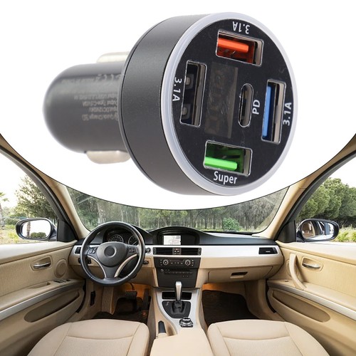 Accessoires Voiture Voiture Charge Rapide Haute Qualité DC12V~24V 1 Pièce - Photo 4 sur 12