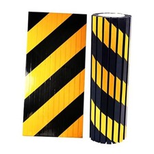 GWP06 Garage Wall Protector Foam Wall Column Corner Guard 2-Pack Black Yellow 