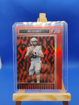 2025 Leaf Pro Set Metal - Max Brosmer #110 Red Prismatic 2/5 (RC)