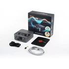 ICON 2NanoS USB Audio Interface 2In 2Out Compact Live Sound Card+1.3"Level Meter