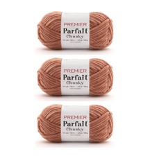 Bundle of 3 - Premier Yarns Parfait Chunky Yarn - Acorn 1150-79