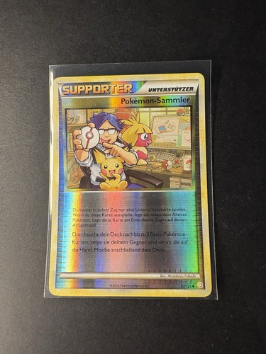 POKEMON - HeartGold & SoulSilver - Pokemon-Sammler - 97/123 - REVERSE HOLO - DE