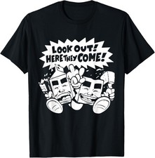 Black And White Love Milk & Cheese - Latest Thing Vaporwave T-Shirt