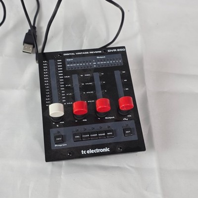TC Electronic DVR250-DT Digital Vintage Reverb Hardware Controller EMT 250 USB