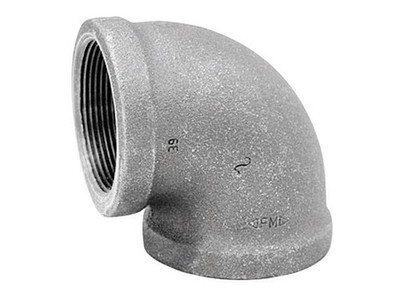 Anvil 8700123659 Black Finish Malleable Iron 90 Degree Elbow 3/8 in. NPT Female