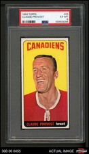 1964 Topps #23 Claude Provost Canadiens PSA 6 - EX/MT