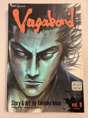 Vagabond Vol 11 Manga   English Action Viz Sword Takehiko Inoue SECOND PRINTING