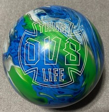 DV8 Thug Life Attitude Problem Asymmetric Bowling Ball New No Box 15 LB