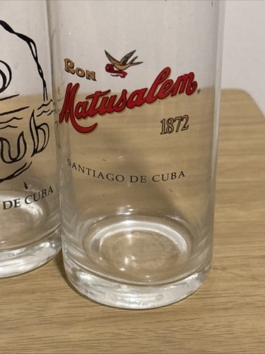 RON MATUSALEM Cuban Cabaret & Bar Set 4 Longdrinkgläser La Bodeguita Del Medio - Bild 7 von 7