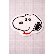 Peanuts Snoopy Shaped Plush Bathroom Rug 28 x...