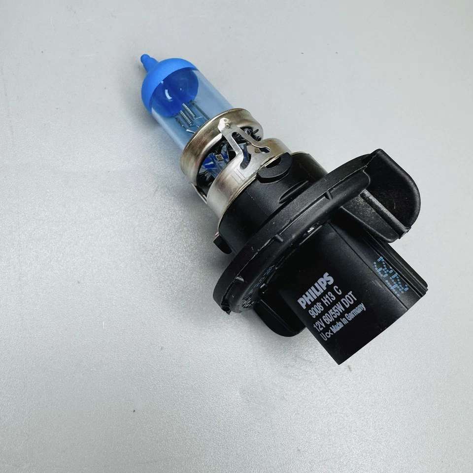 Philips CrystalVision Ultra H13 9008 Halógeno Coche Blanco Xenón Faros x2 Foto 3 de 4