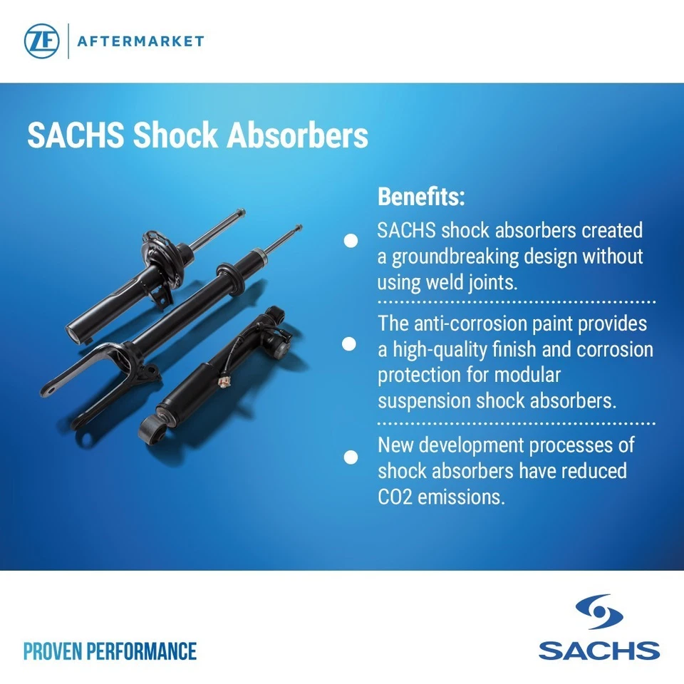 Shock Absorber for BMW 328i 2007 - 2013 & Others SACHS 311 410 Foto 2 de 4