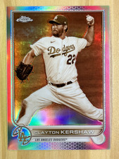 2022 Topps Chrome Clayton Kershaw Sepia Refractor Dodgers #183