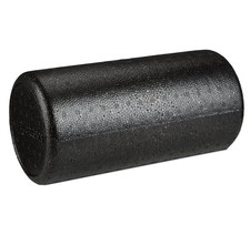 Amazon Basics High Density Foam Roller for Exercise and 12-Inch, Black